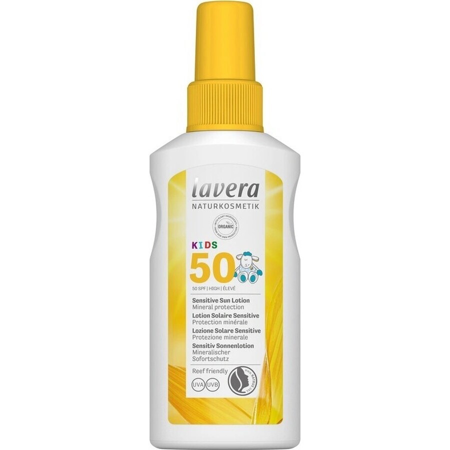 Lavera Loțiune de protecție solară Spf 50 pentru copii 100ml 1×1 buc