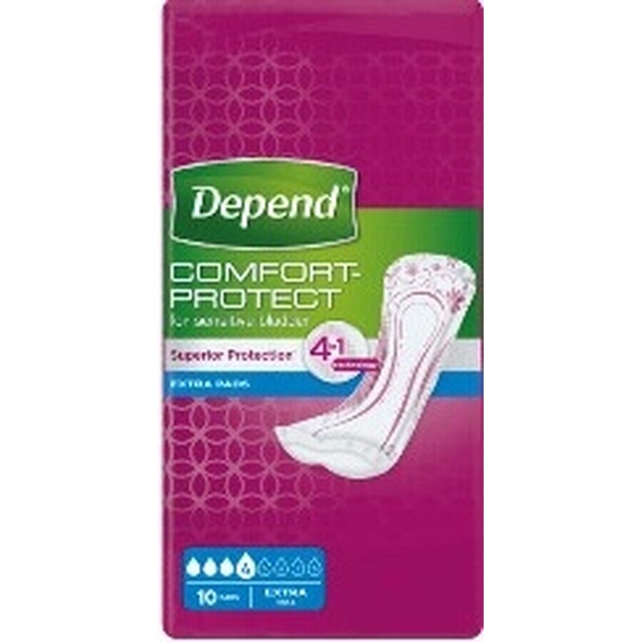 DEPEND EXTRA 1×10 unidades, absorbentes para incontinencia