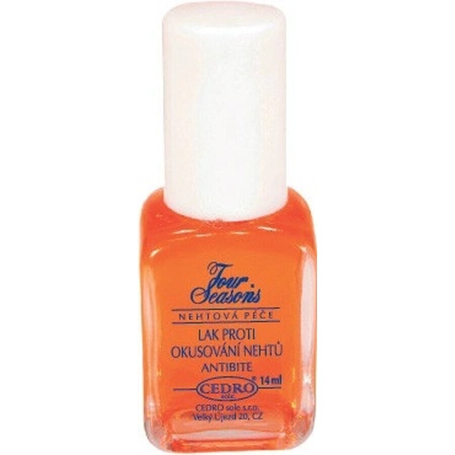 FOUR SEASONS ANTI-FURNITURE NAIL LACQUER 1×14 ml avec écorce d'orange