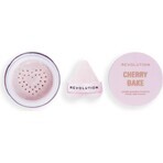 Revolution, Cherry Bake Loose Powder & Puff 1×3,2 g, poudre