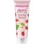 Dermacol Aroma Ritual Gel douche fraise des bois 1×250 ml, saveur fraise des bois