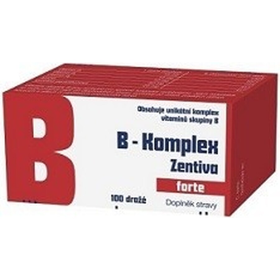 B-Komplex Zentiva forte 100 tbl 1×100 tbl, Vitamin B