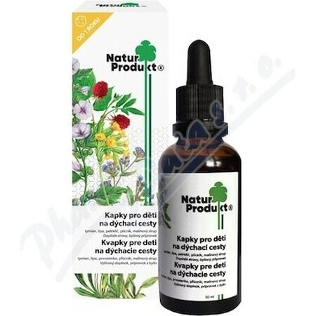 Naturprodukt Gotas para las vías respiratorias infantiles 1×50 ml, complemento alimenticio