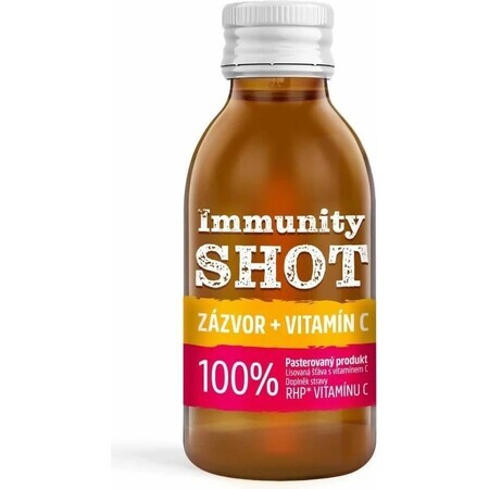 Leros Immunity SHOT GAS+VITAMINA C 1×150 ml, complemento alimenticio