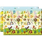 LALALU Playmat PREMIUM Pequeño, 140 x 140 x 1,2 - Feliz Cumpleaños 1×1 ud.