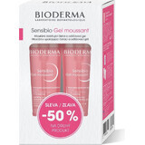 BIODERMA Sensibio Gel 200ml 1+1 Festival 2×200ml, gel limpiador