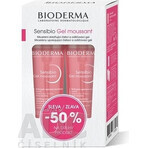 BIODERMA Sensibio Gel 200ml 1+1 Festival 2×200ml, gel limpiador