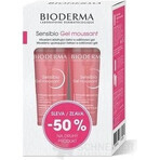 BIODERMA Sensibio Gel 200ml 1+1 Festival 2×200ml, gel limpiador