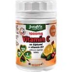 JutaVit Vitamina C 1000 mg con rosa canina + vitamina D3 1×100 tbl, Vitamina C 1000 mg con rosa canina + vitamina D3