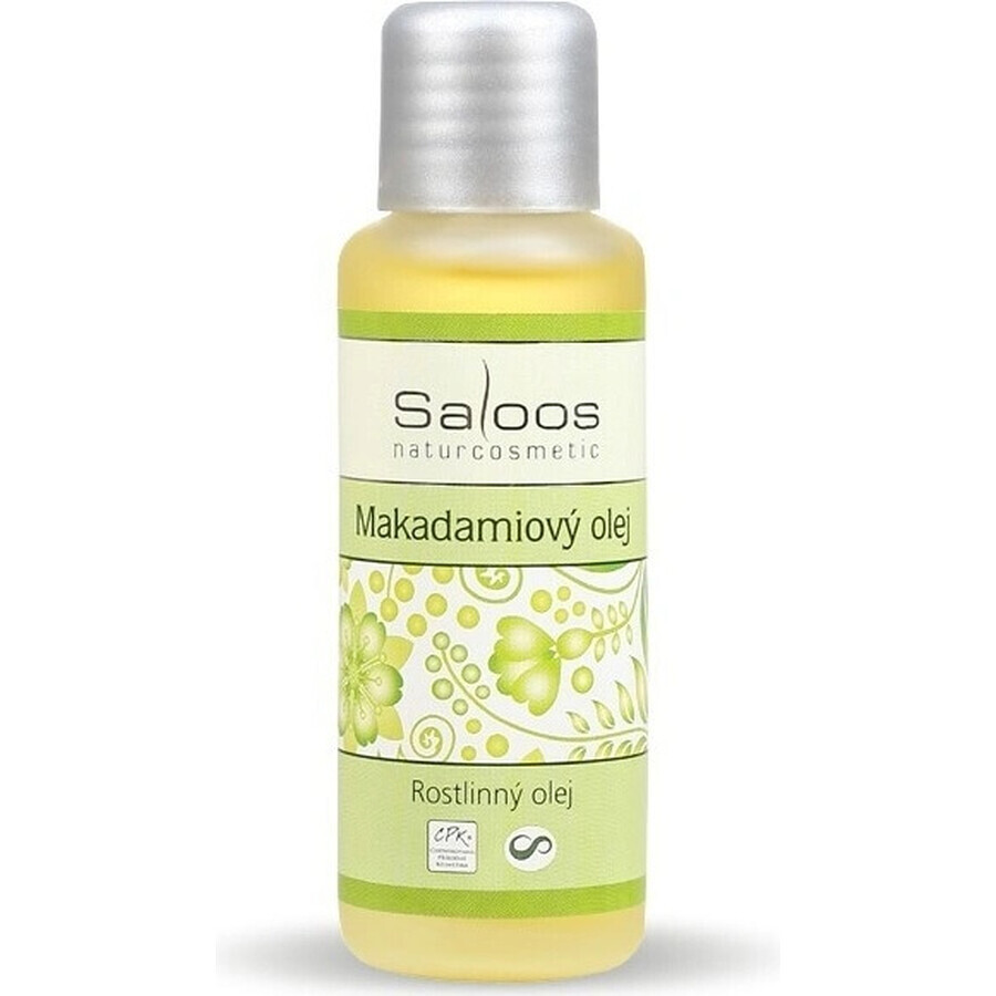 Saloos Macadamia vegetable oil 1×50 ml, skin oil