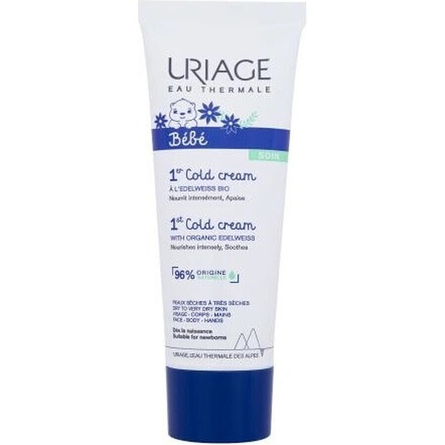 URIAGE BÉBÉ 1er Cold Cream, 75ml 1×75 ml 1×75 ml, crema protectora