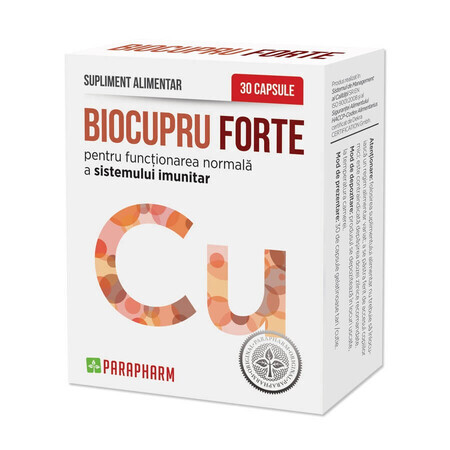 BioCupru Forte, 30 Kapseln, Parapharm