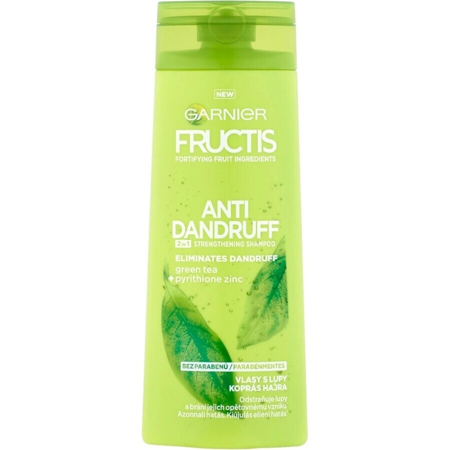 Garnier Fructis Antidandruff Șampon de curățare pentru toate tipurile de păr cu mătreață 1×250 ml, șampon