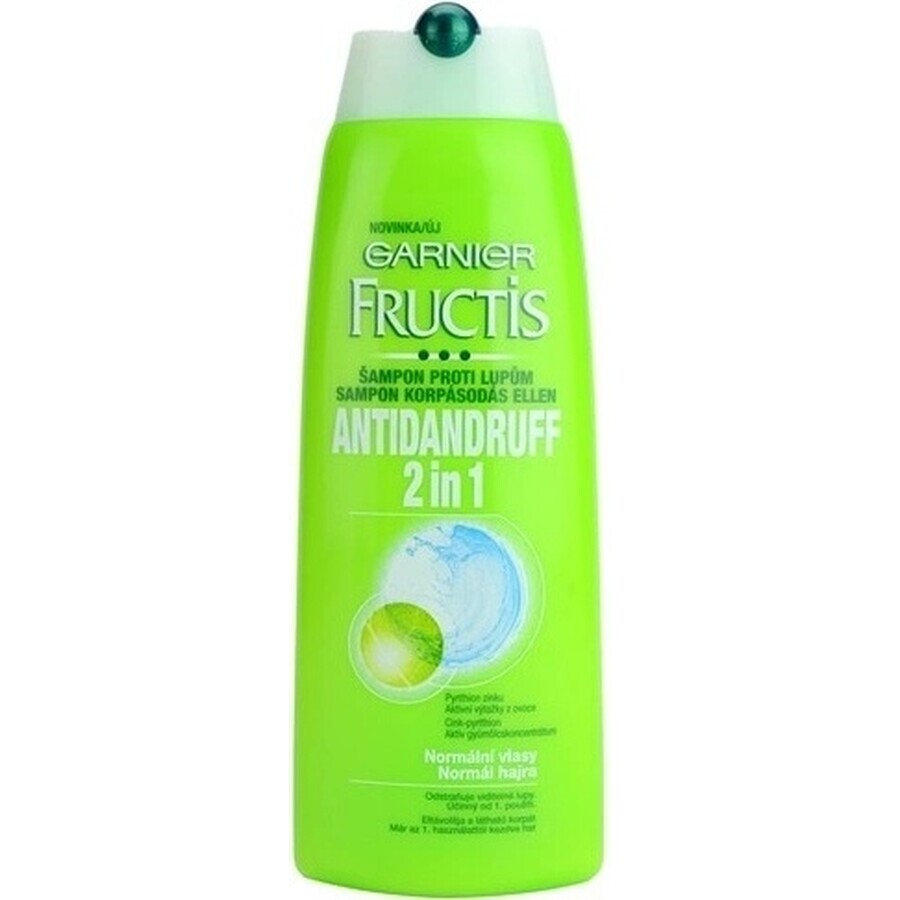 Garnier Fructis Antidandruff Șampon de curățare pentru toate tipurile de păr cu mătreață 1×250 ml, șampon