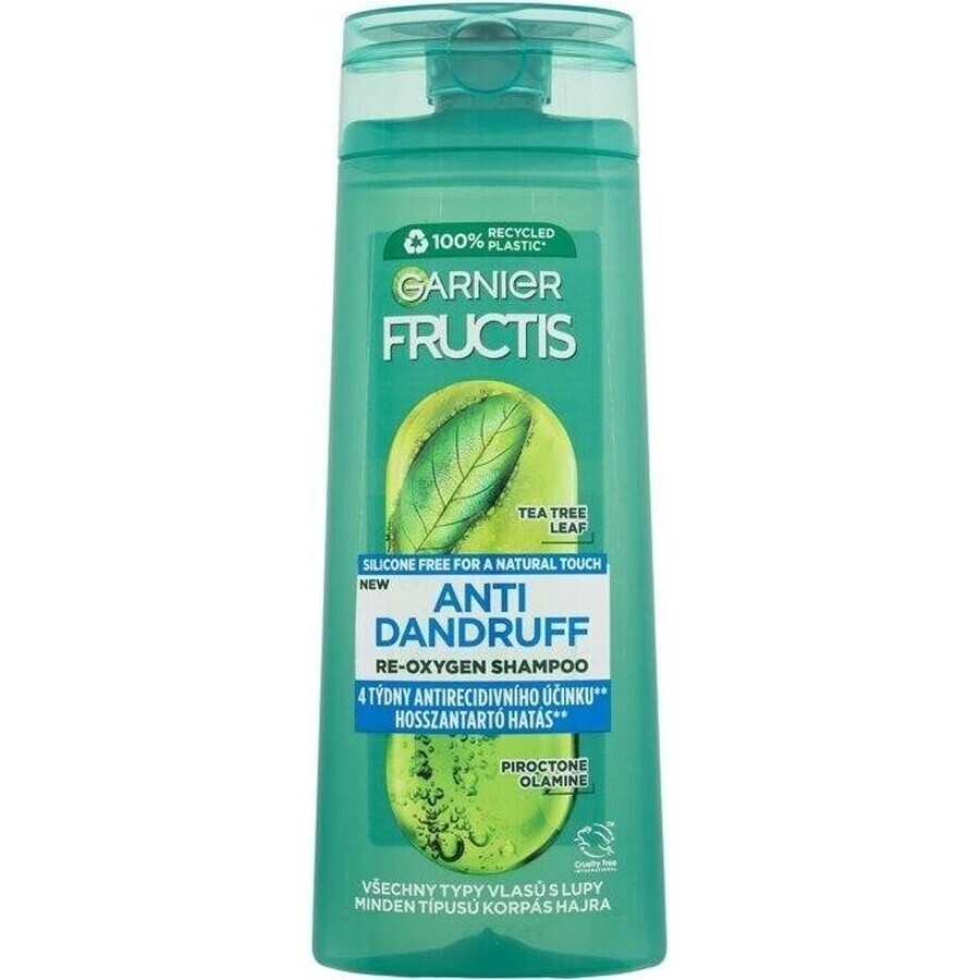 Garnier Fructis Antidandruff Șampon de curățare pentru toate tipurile de păr cu mătreață 1×250 ml, șampon