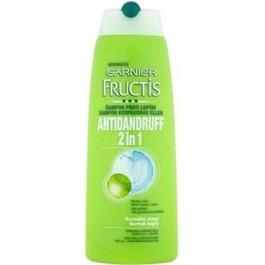 Garnier Fructis Antidandruff Șampon de curățare pentru toate tipurile de păr cu mătreață 1×250 ml, șampon