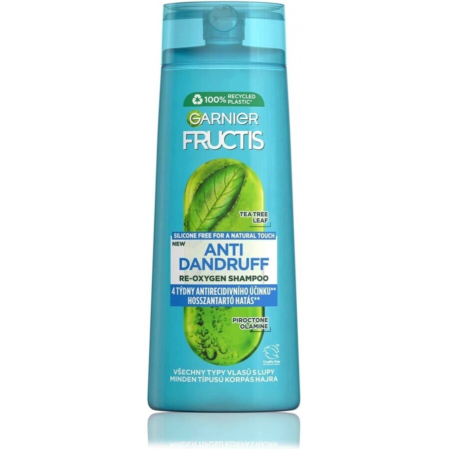 Garnier Fructis Antidandruff Șampon de curățare pentru toate tipurile de păr cu mătreață 1×250 ml, șampon