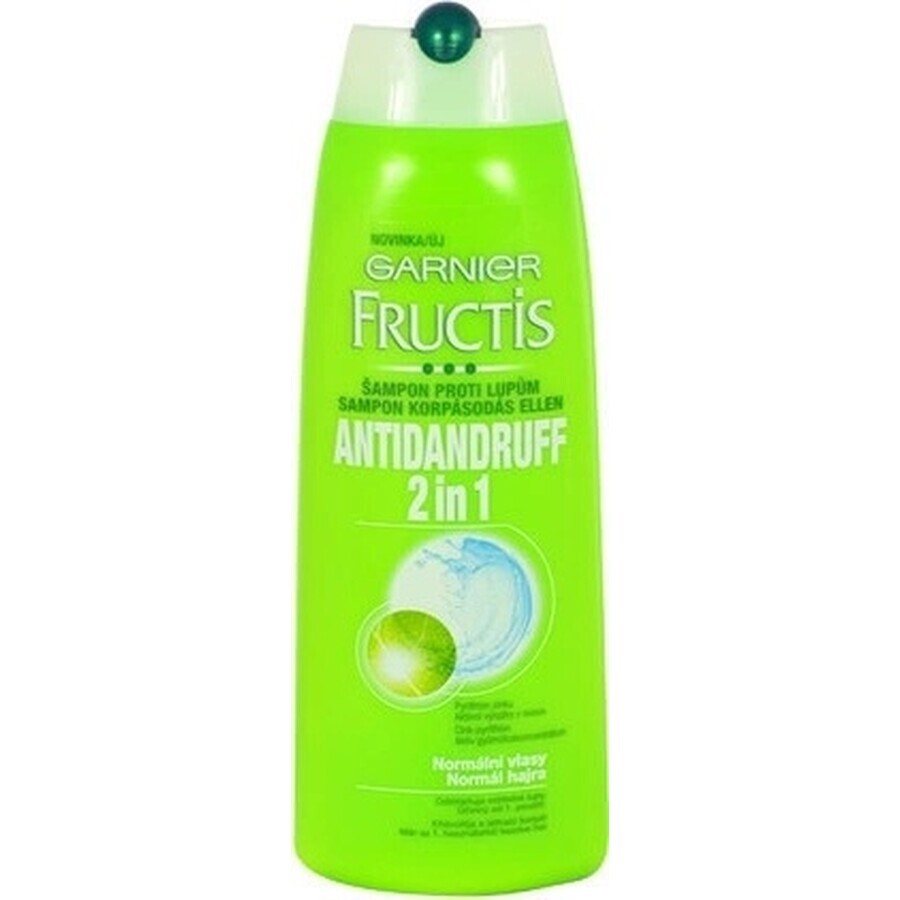 Garnier Fructis Antidandruff Șampon de curățare pentru toate tipurile de păr cu mătreață 1×250 ml, șampon