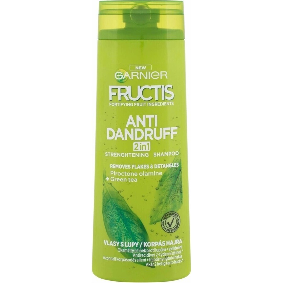 Garnier Fructis Antidandruff Șampon de curățare pentru toate tipurile de păr cu mătreață 1×250 ml, șampon