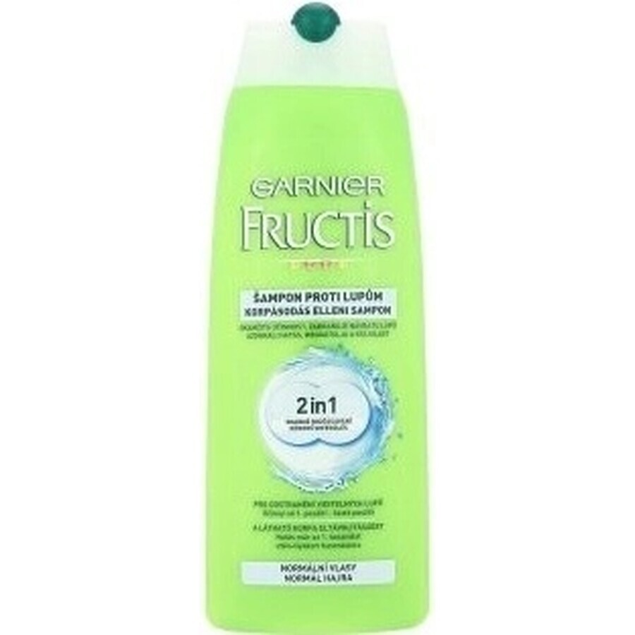 Garnier Fructis Antidandruff Șampon de curățare pentru toate tipurile de păr cu mătreață 1×250 ml, șampon