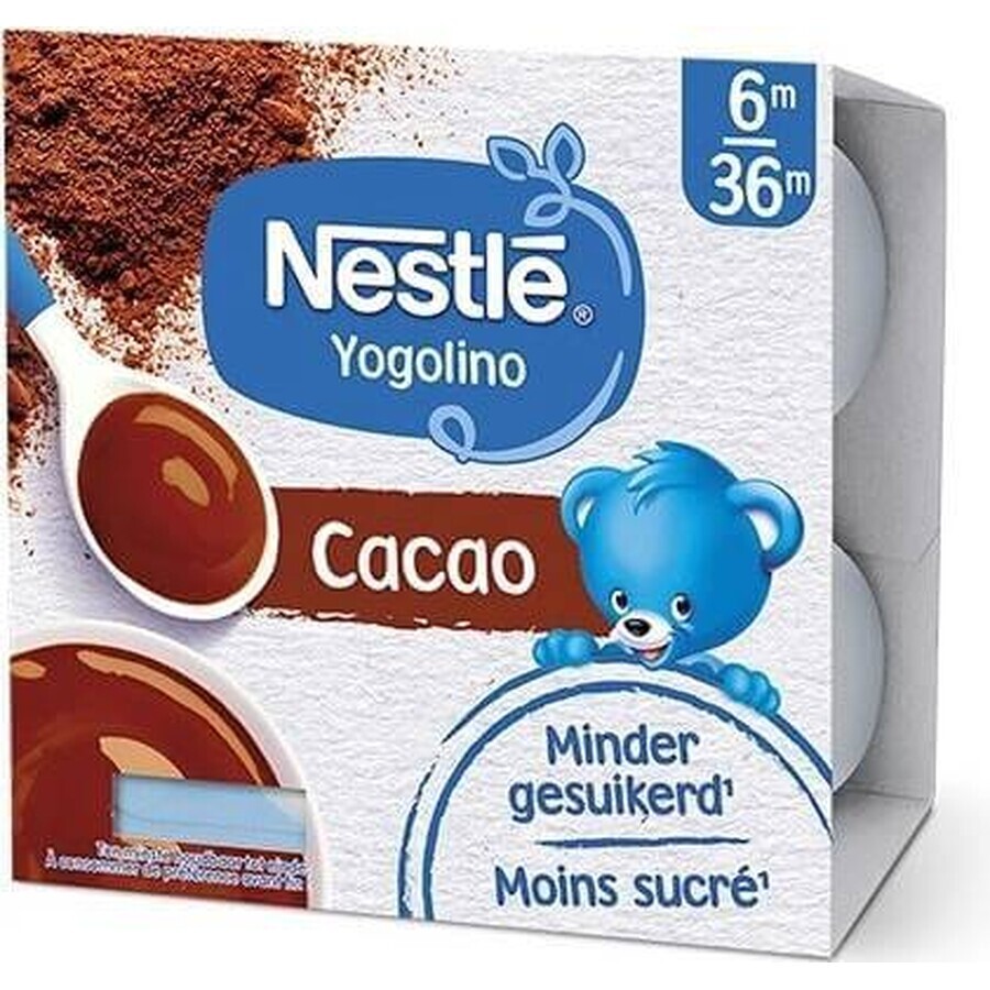 Nestlé YOGOLINO Cacao 4×100 g, dessert with milk