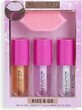 Revolution, Kiss &amp; Go Glaze Lip Care Gift Set 1&#215;1 set, set de regalo