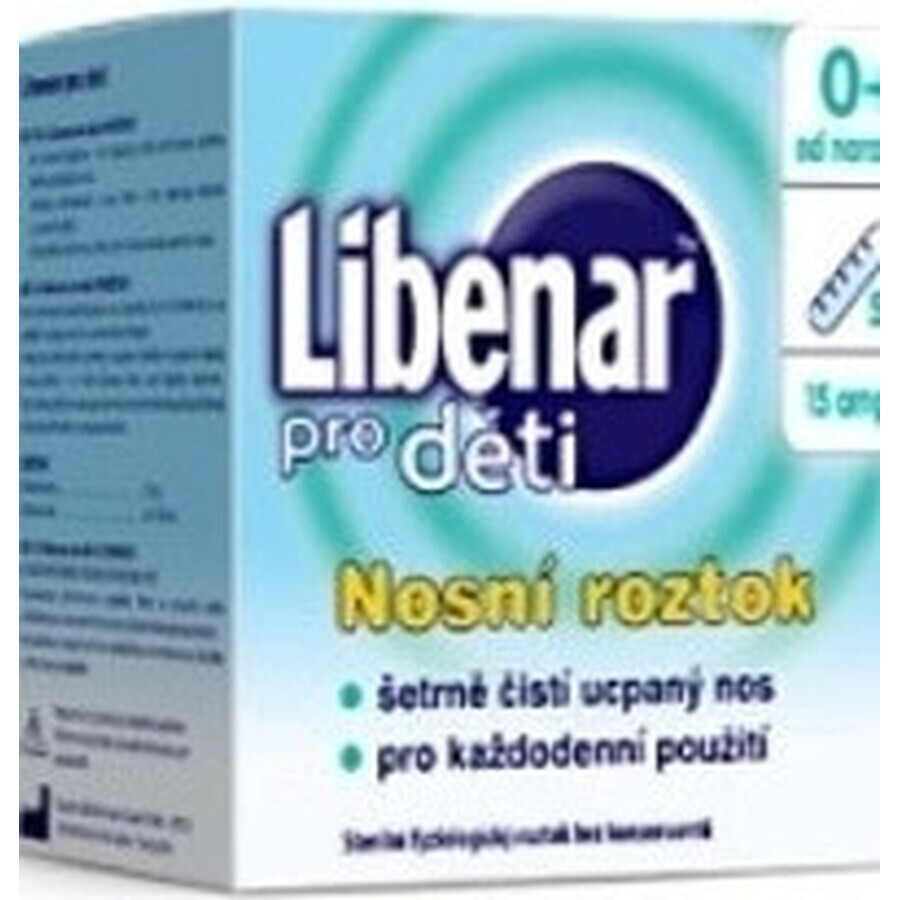 Libenar Soluție salină multifuncțională 15×5 ml, soluție izotonică