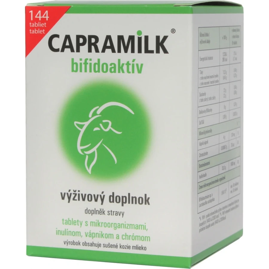 CAPRAMILK® bifidoactive 1×144 pezzi, integratore alimentare