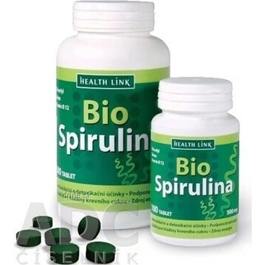 Health Link ESPIRULINA BIO 1×300 tbl, espirulina