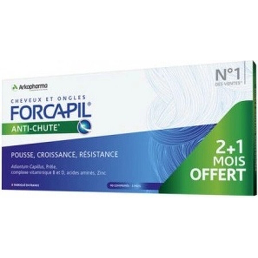 FORCAPIL HAIR ACTIV 3×30 tbl, (90 uds)