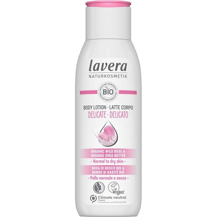 Lavera Wild Rose Light Body Lotion 200ml 1×1 pc