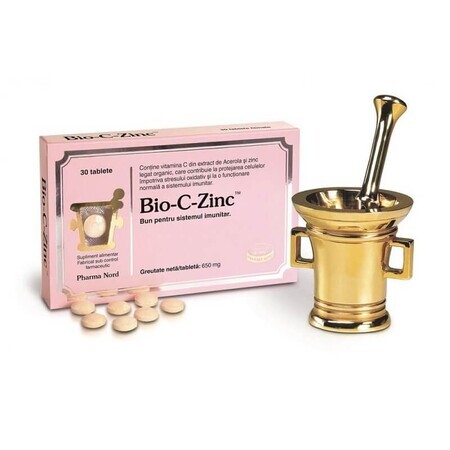 Bio-C-Zinc, 30 tablete, Pharma Nord