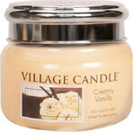 Village Candle Vela Perfumada en Botella - Vainilla Cremosa - Helado de vainilla, pequeña 1×1 ud, vela perfumada