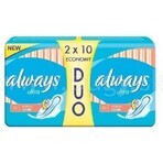 Always Ultra Duo 20 Stück Normal Plus 1×20 Stück, Menstruationstampons