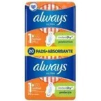 Always Ultra Duo 20 Stück Normal Plus 1×20 Stück, Menstruationstampons