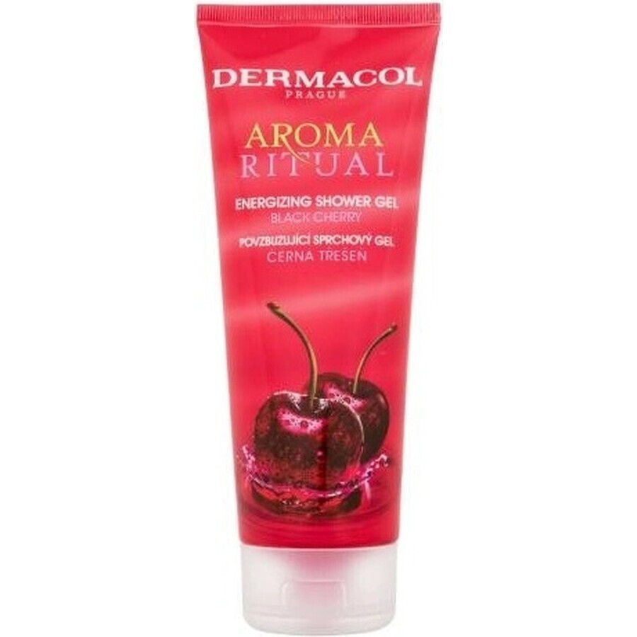 DERMACOL AROMA RITUAL Gel de Ducha Cereza Negra 1×250 ml, gel de ducha