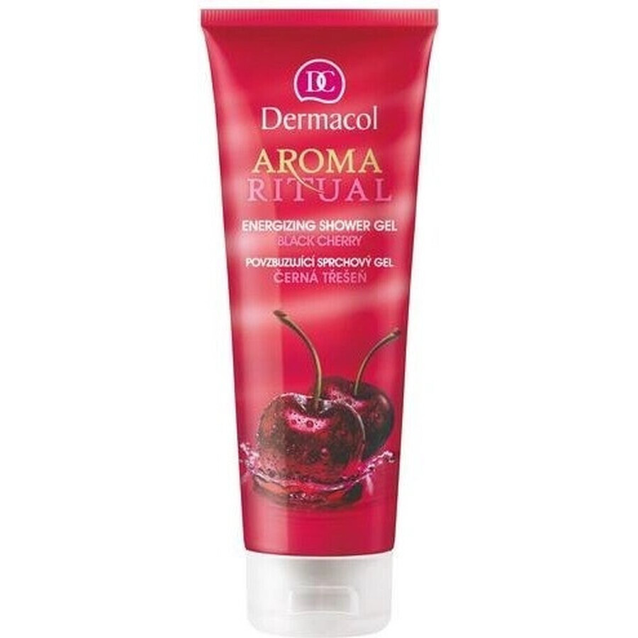 DERMACOL AROMA RITUAL Gel de Ducha Cereza Negra 1×250 ml, gel de ducha