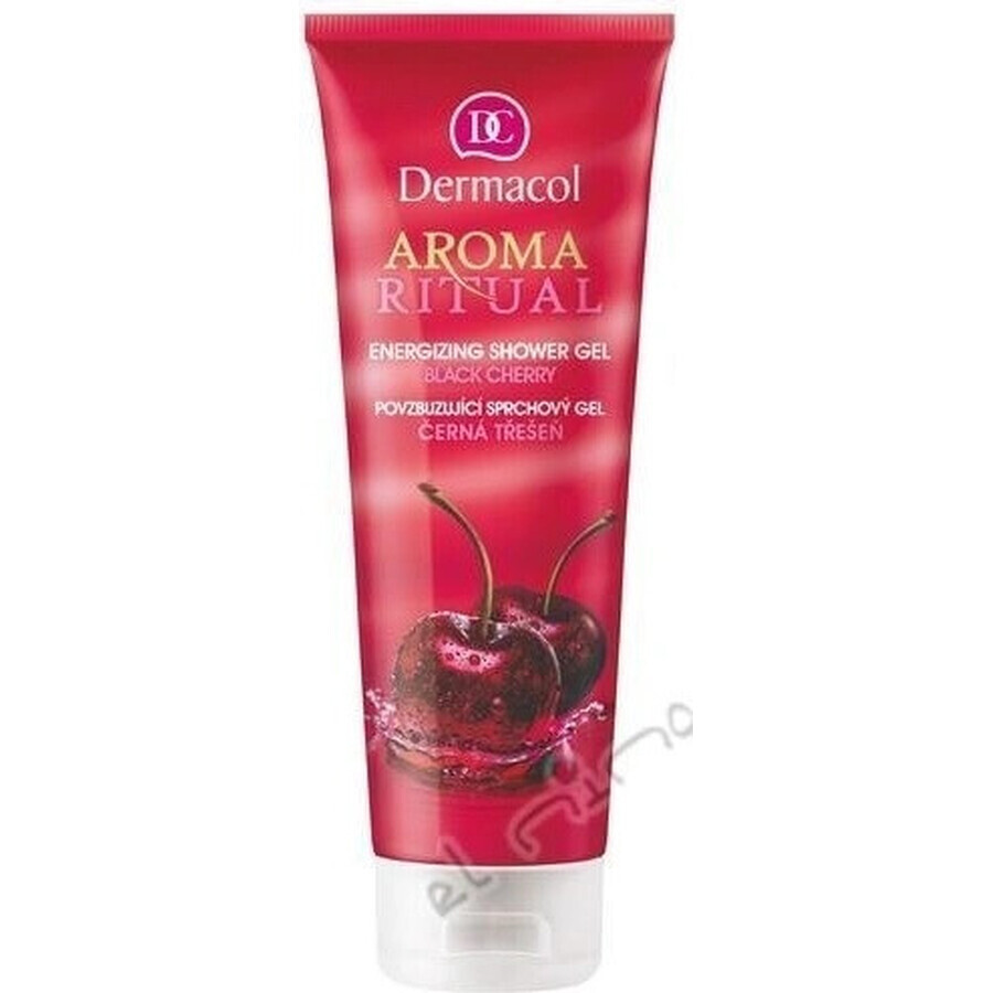 DERMACOL AROMA RITUAL Gel de Ducha Cereza Negra 1×250 ml, gel de ducha