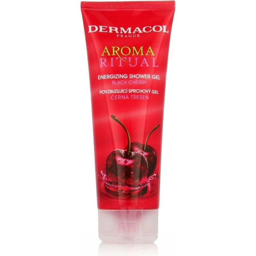 DERMACOL AROMA RITUAL Gel de Ducha Cereza Negra 1×250 ml, gel de ducha