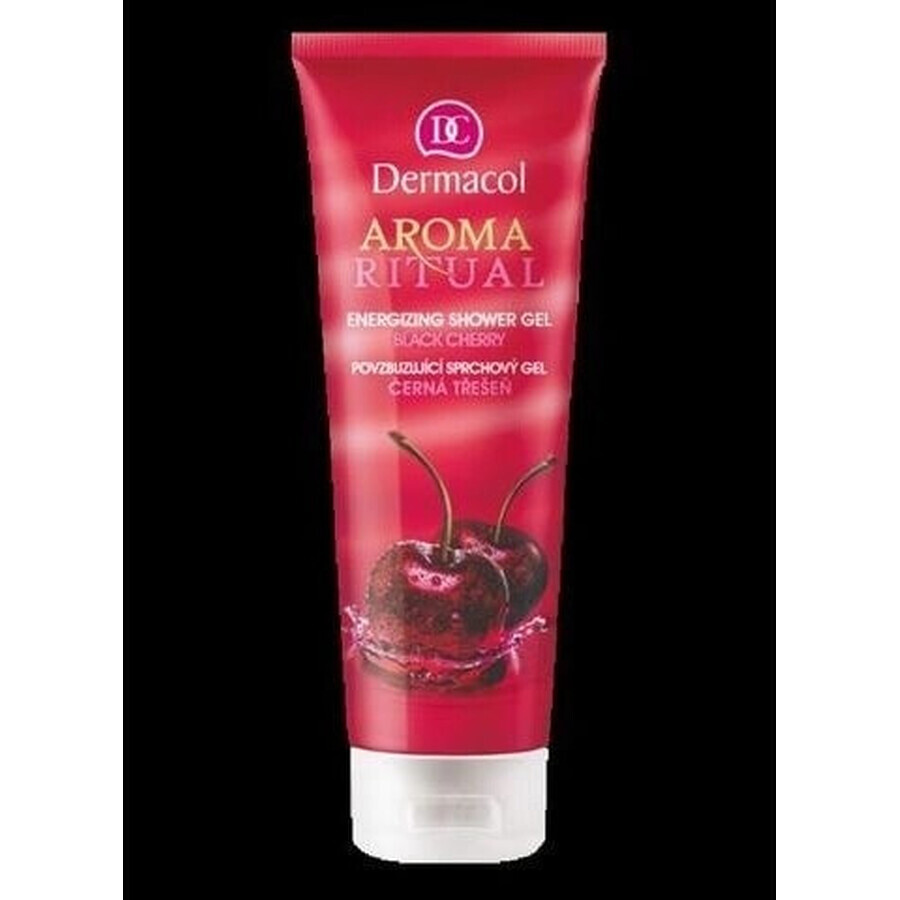 DERMACOL AROMA RITUAL Gel de Ducha Cereza Negra 1×250 ml, gel de ducha