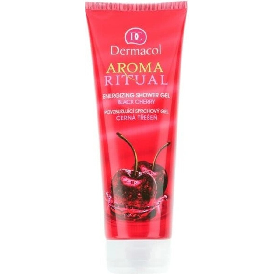 DERMACOL AROMA RITUAL Gel de Ducha Cereza Negra 1×250 ml, gel de ducha