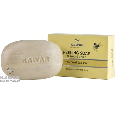 Săpun KAWAR PEELING 1×120 g, cu nisip de la Marea Moartă