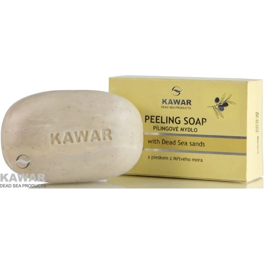 Săpun KAWAR PEELING 1×120 g, cu nisip de la Marea Moartă