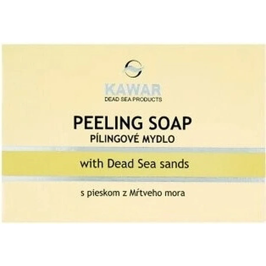 Săpun KAWAR PEELING 1×120 g, cu nisip de la Marea Moartă