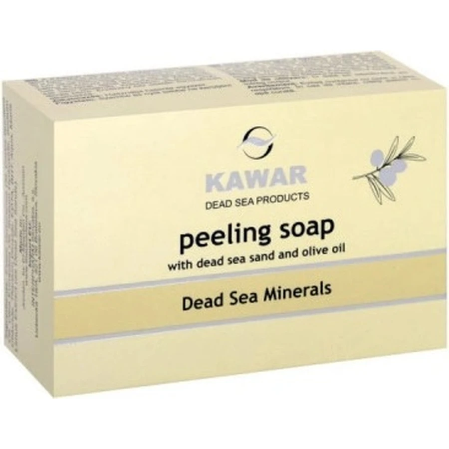 Săpun KAWAR PEELING 1×120 g, cu nisip de la Marea Moartă