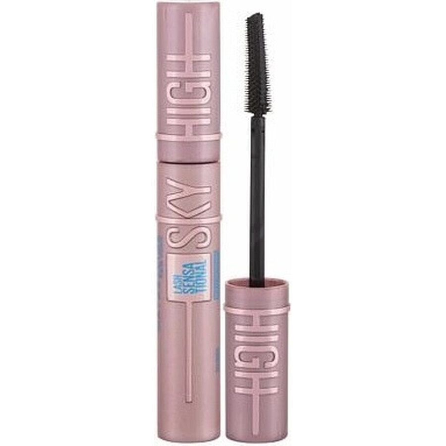 Maybelline New York Lash Sensational Sky High Máscara de pestañas Lash Sensational Sky High Waterproof Negra 1×6 ml, delineador de ojos en gel