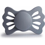 FRIGG Lucky symmetrical silicone pacifier Great Gray, +6m 1×1 pc, silicone pacifier