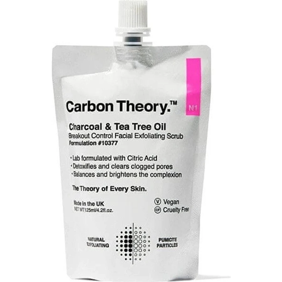 Exfoliante facial Carbon Theory 125 ml, peeling
