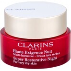 Clarins Crema de Noche para Pieles Maduras 1×50 ml, Crema de Noche