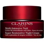 Clarins Crema de Noche para Pieles Maduras 1×50 ml, Crema de Noche